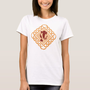 Camiseta Ganesh artístico con Mandana