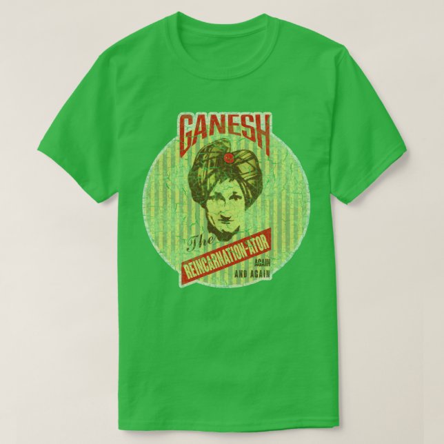 Camiseta GANESH El predicador del REINCARNACIONADOR (Diseño del anverso)