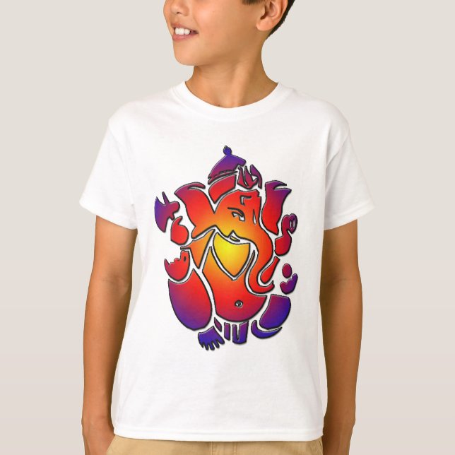 Camiseta Ganesh en colores (Anverso)
