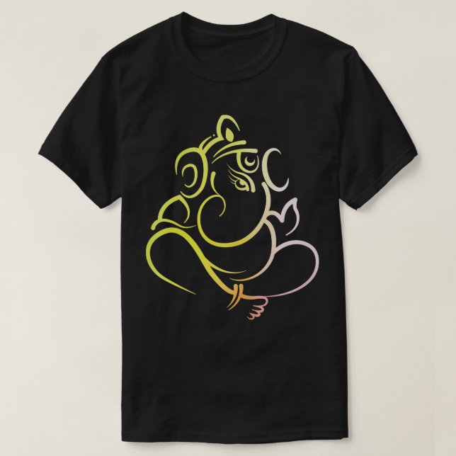 Camiseta Ganesh Indian Elephant God (Diseño del anverso)