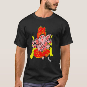 Camiseta Ganesh Ohm Yoga Tercer Ojo Isha Hindú Linga
