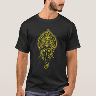 Camiseta Ganesh Ohm Yoga Third Eye Isha Hindu Linga 4