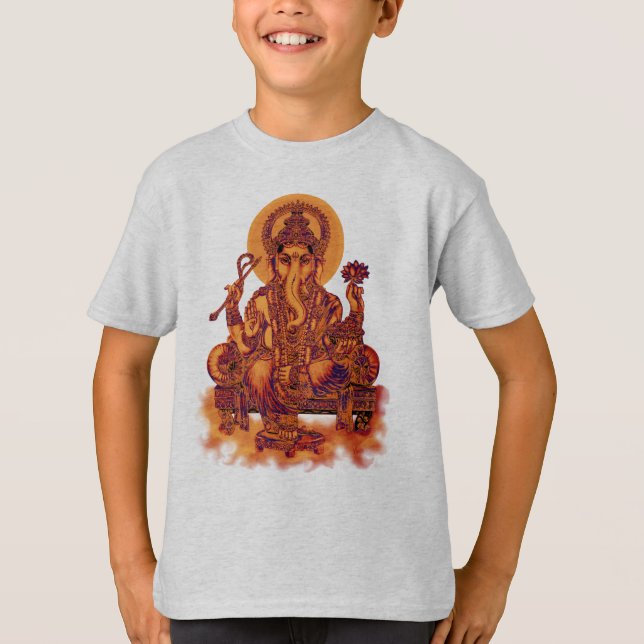 Camiseta Ganesh - removedor de obstáculos (Anverso)
