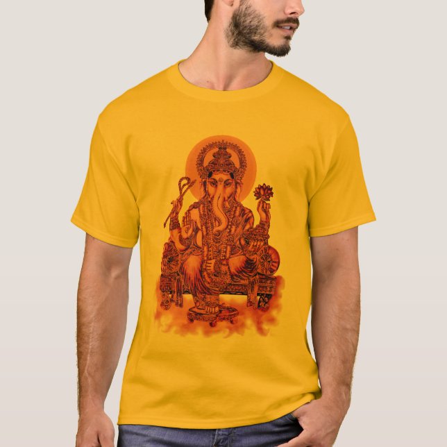 Camiseta Ganesh - removedor de obstáculos (Anverso)