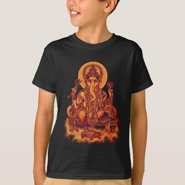 Camiseta Ganesh - removedor de obstáculos (Anverso)