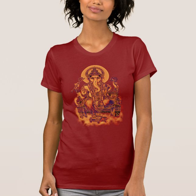 Camiseta Ganesh - removedor de obstáculos (Anverso)