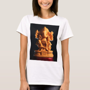 Camiseta Ganesh - Remover de obstáculos y símbolos de sabid