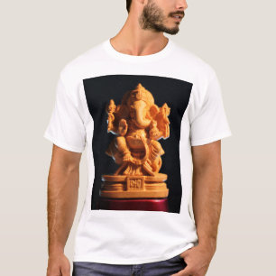 Camiseta Ganesh - Remover de obstáculos y símbolos de sabid