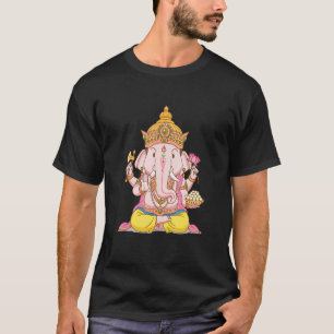 Camiseta Ganesh Yoga Tercer Ojo Isha Hindú Linga