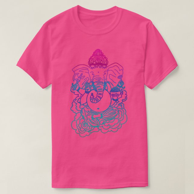 Camiseta Ganesha 1 (Diseño del anverso)