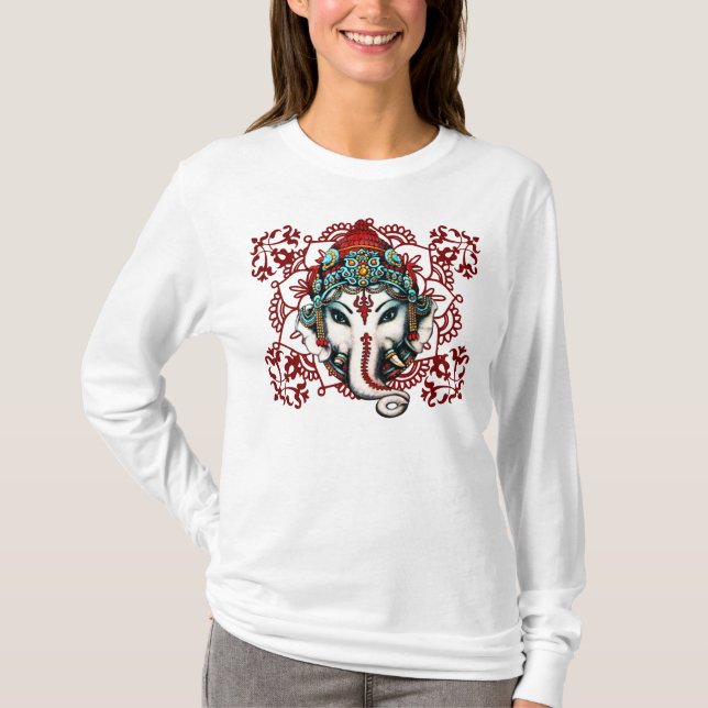Camiseta GANESHA, deidad hindú (Anverso)