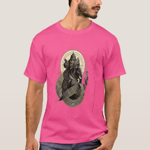 Camiseta Ganesha, dios espiritual hindú Ganesh Indian Yoga,