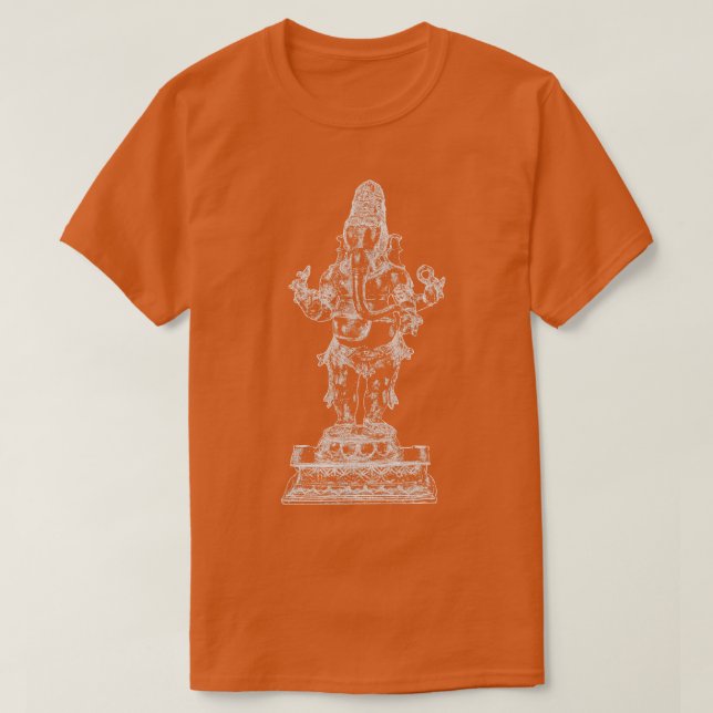 Camiseta Ganesha Ganesh Hindu God Hinduismo India (Diseño del anverso)