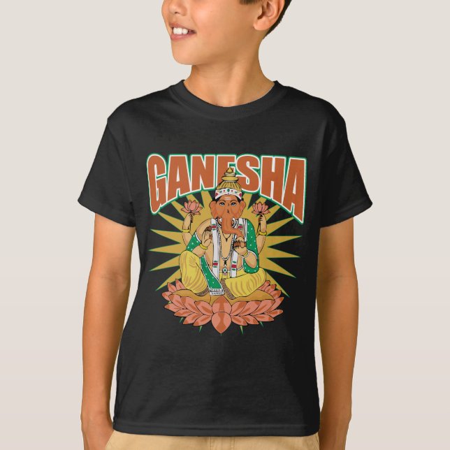 Camiseta Ganesha hindú (Anverso)