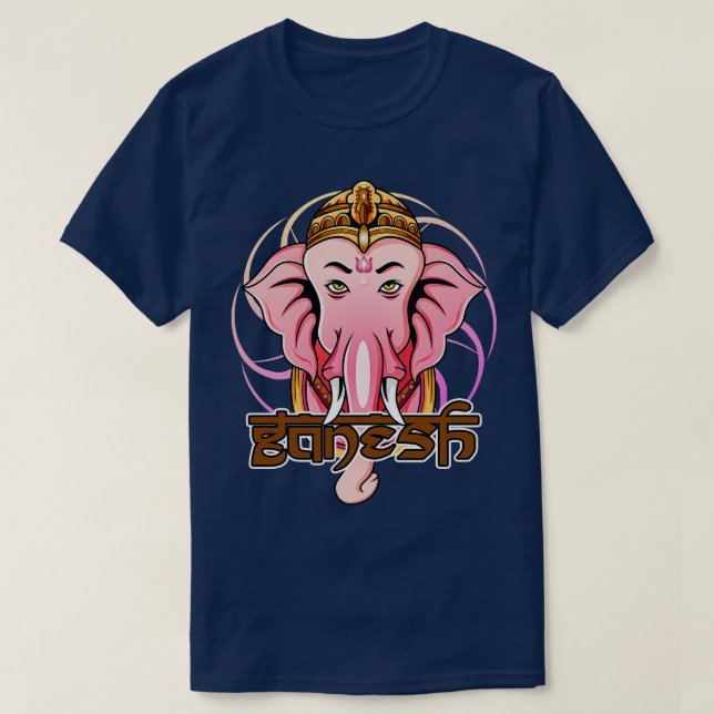 Camiseta Ganesha India Elephant (Diseño del anverso)