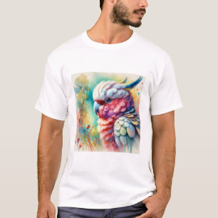 Camiseta Ganggang Cockatoo in a Colorful Dream 230824AREF12