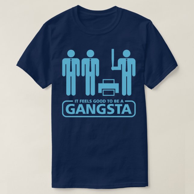 Camiseta Gangsta (Diseño del anverso)
