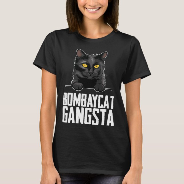 Camiseta Gangsta de Bombaycat (Anverso)