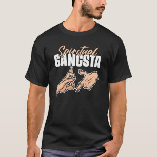 Camiseta Gangsta espiritual Namaste Yoga Practicante Gangst