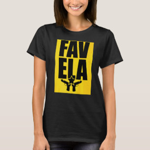 Camiseta Gangsta Favela Original Punk Rock Store