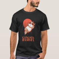 Gangsta Hamsta Cute Gangster Hamster Crook Bandit