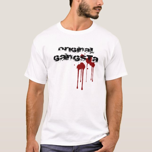 Camiseta Gangsta original (Anverso)