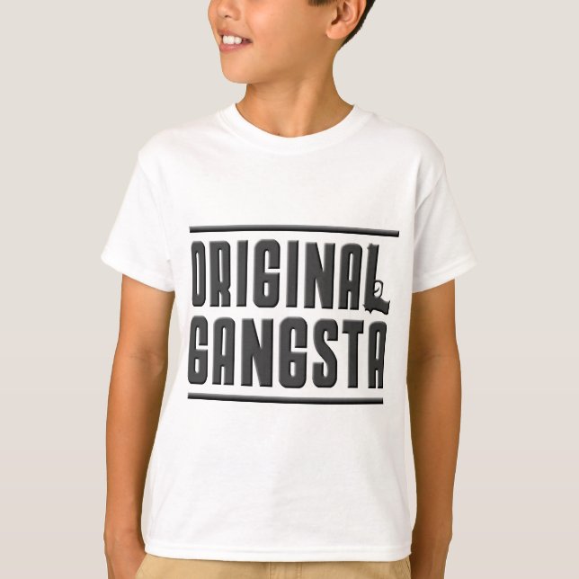 Camiseta Gangsta original (Anverso)