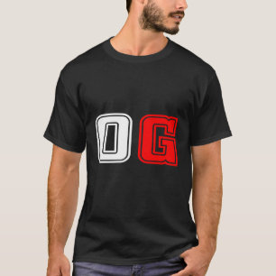 Camiseta Gangsta Original Orgullosa Vintage Og G