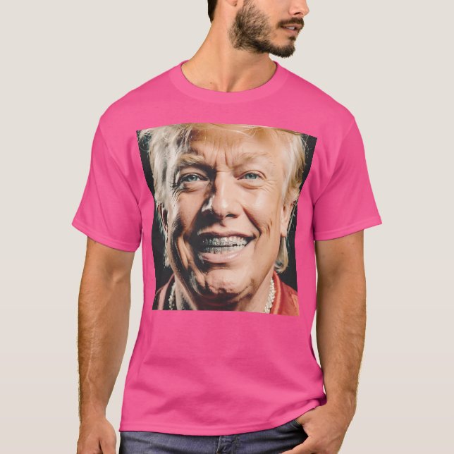 Camiseta Gangsta Trump (Anverso)