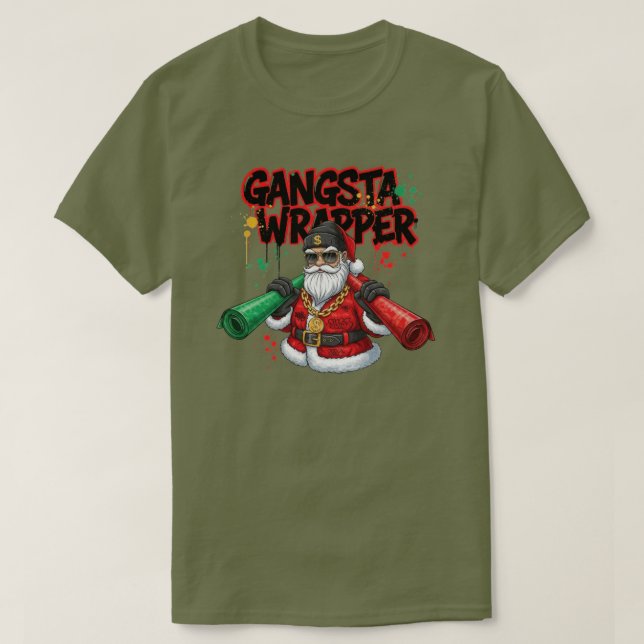 Camiseta Gangsta Wrapper (Diseño del anverso)