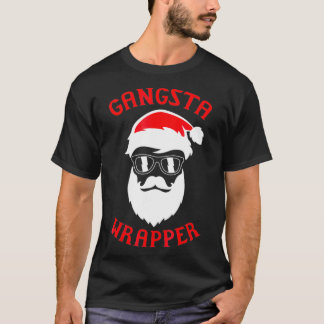 Camiseta Gangsta Wrapper Guay Santa Claus Navidad rapero 