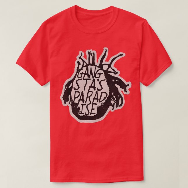 Camiseta Gangstas Paradise (Diseño del anverso)