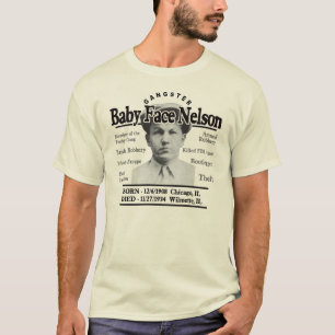 Camiseta Gangster Baby Face Nelson