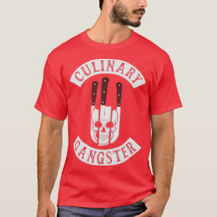 Camiseta Gangster culinario para los amantes de la cocina y