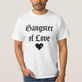 Camiseta gángster de amor
