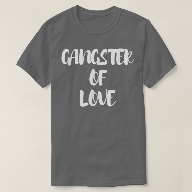 Camiseta Gangster De Amor (Diseño del anverso)