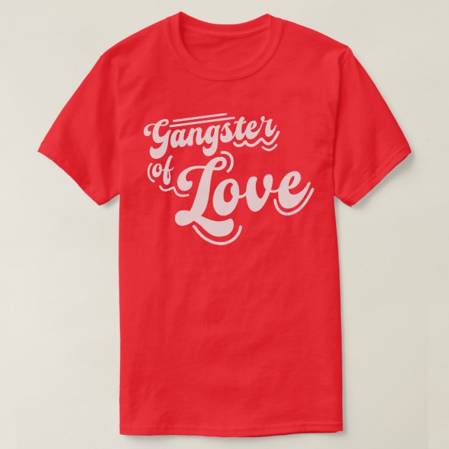 Camiseta Gangster de amor (Diseño del anverso)