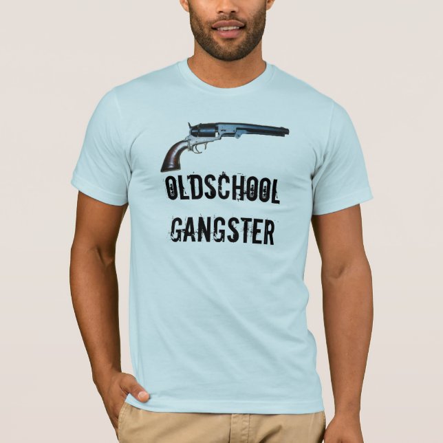 Camiseta Gángster de Oldschool (Anverso)
