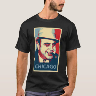 Camiseta Gangster italiano Guay Al Capone Chicago Hope Óbám