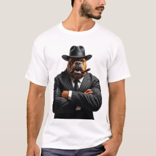 Camiseta Gangster Kingpin Brutus El estilo mafia del Bulldo