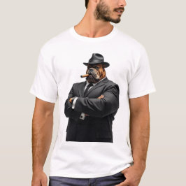 Camiseta Gangster Kingpin Brutus El estilo mafia del Bulldo