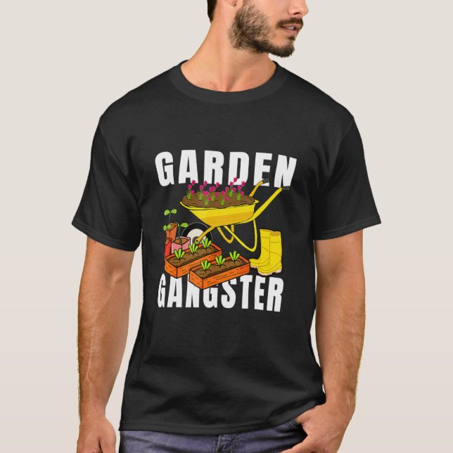Camiseta Gangster Plant Whisperer (Anverso)