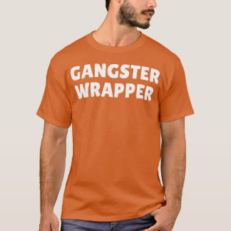 Camiseta Gangster Wrapper Navidades divertidos Navidades gr