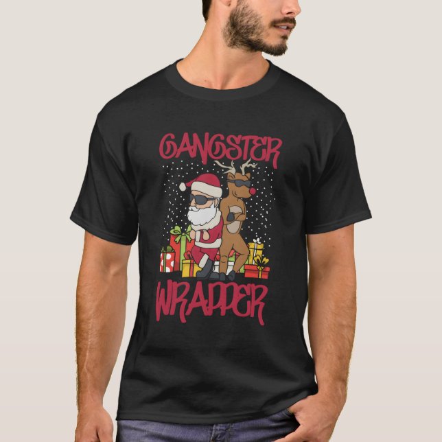 Camiseta Gangster Wrapper Ugly Pun Gangsta (Anverso)