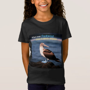 Camiseta Gannet de pie azul