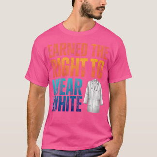 Camiseta Ganó El Derecho A Usar Ceremonia Blanca De Abrigo