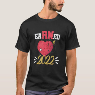 Camiseta Ganó el título de enfermera de atención médica