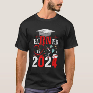 Camiseta Ganó En 2024 Para La Graduación De Enfermeras O Rn