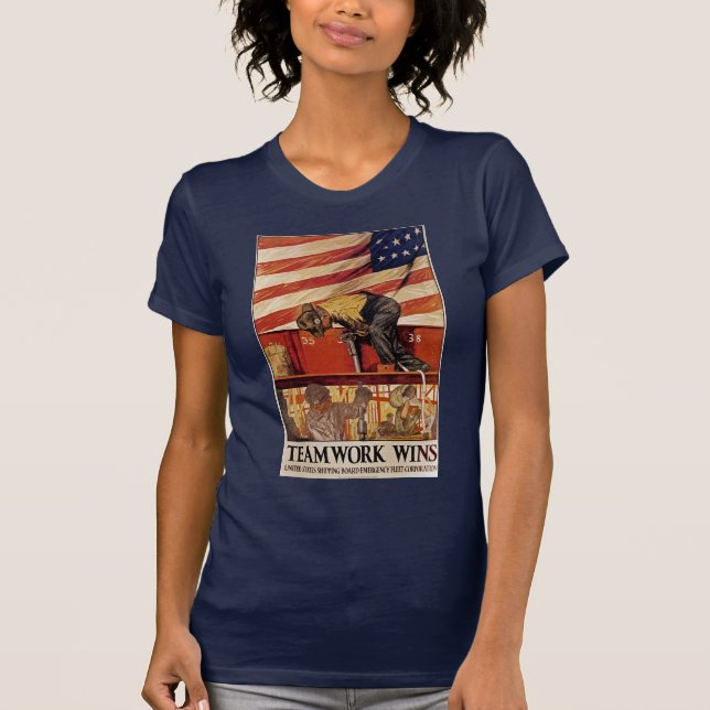 Camiseta Ganó Teamwork (Anverso)