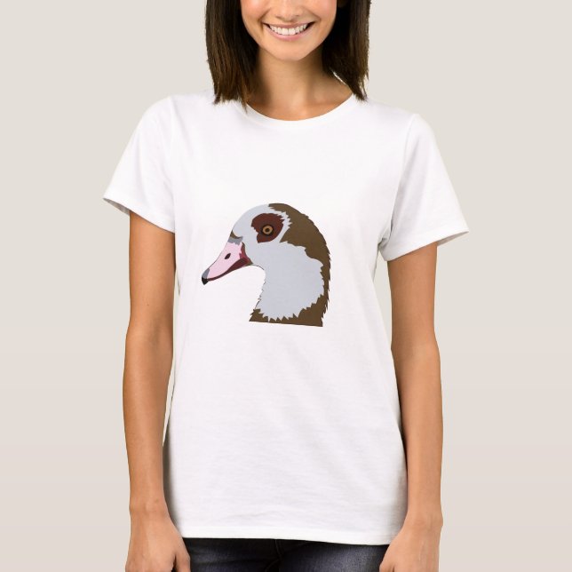 Camiseta Ganso Aves Acuáticas Pájaro Ganso (Anverso)